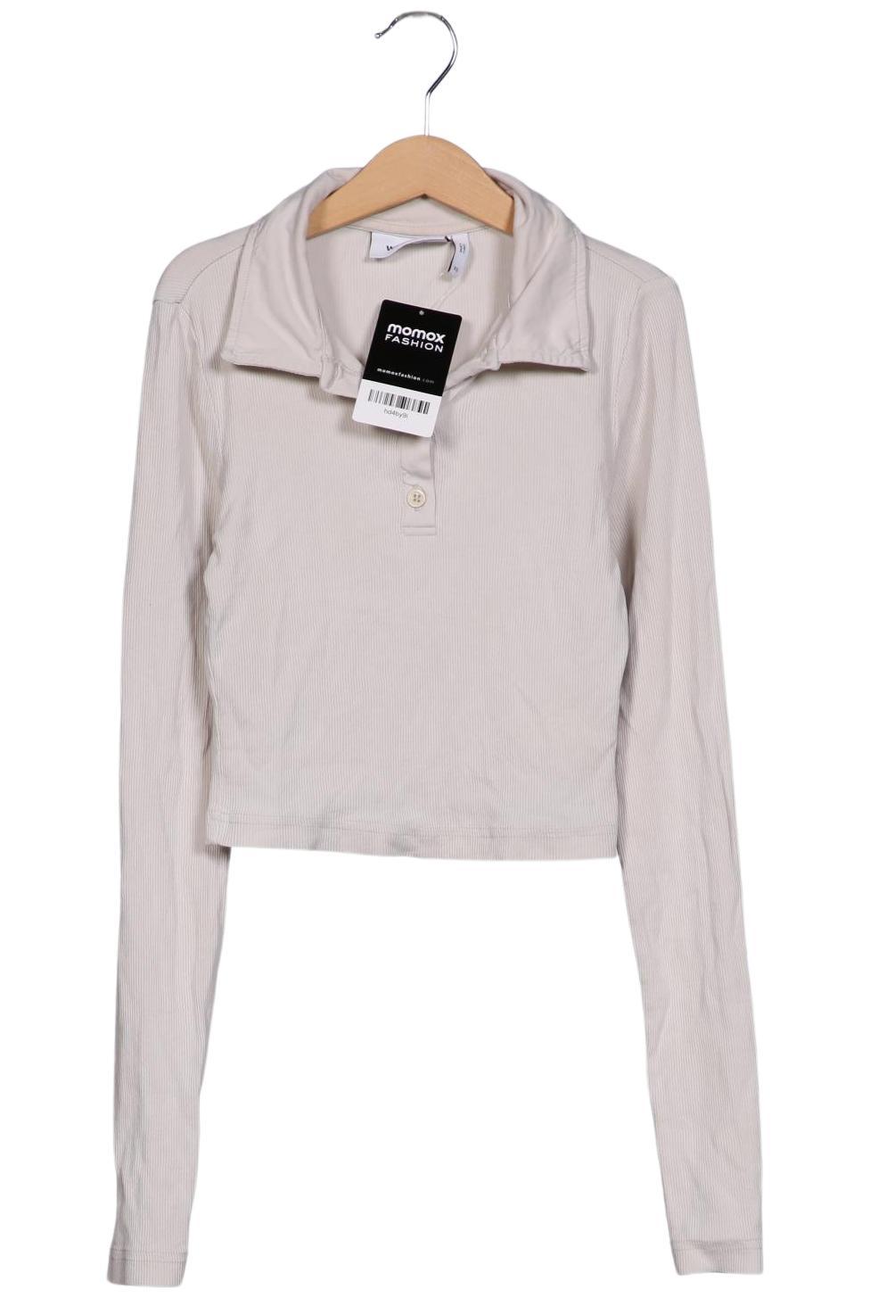 

Weekday Damen Poloshirt, cremeweiß, Gr. 34