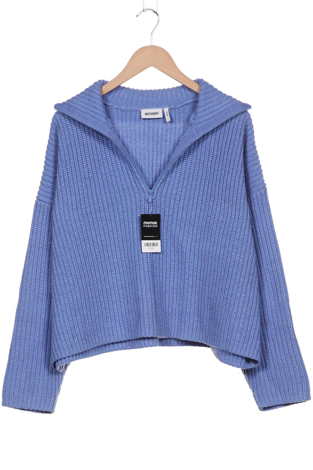 

Weekday Damen Pullover, blau, Gr. 42