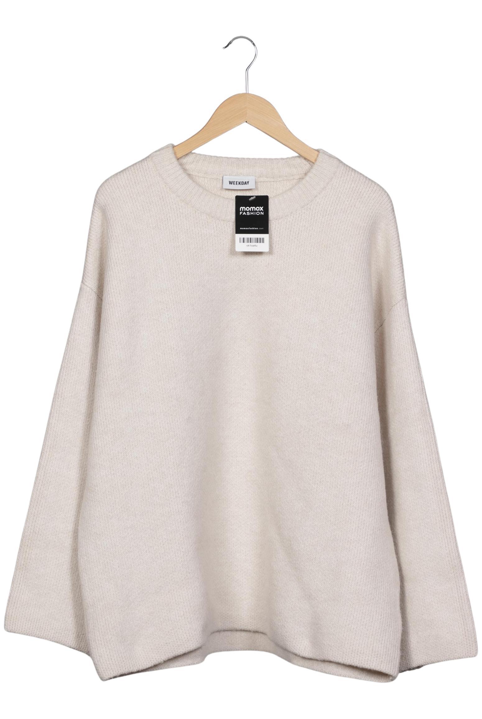 

Weekday Damen Pullover, beige, Gr. 48
