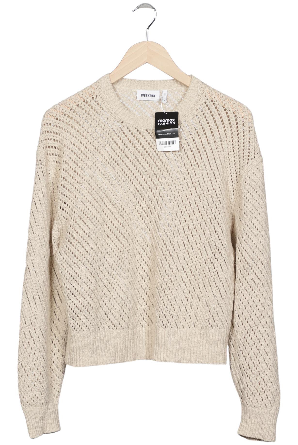 

Weekday Damen Pullover, beige, Gr. 36
