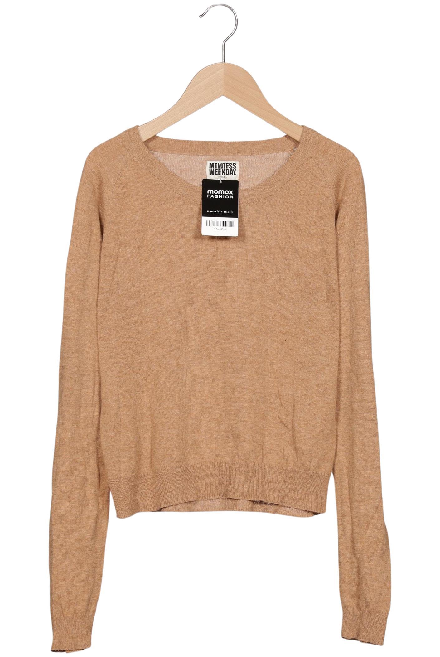 

Weekday Damen Pullover, beige, Gr. 36