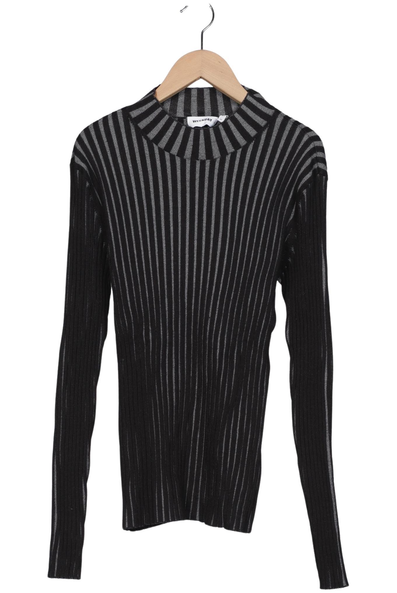 

Weekday Damen Pullover, schwarz, Gr. 38