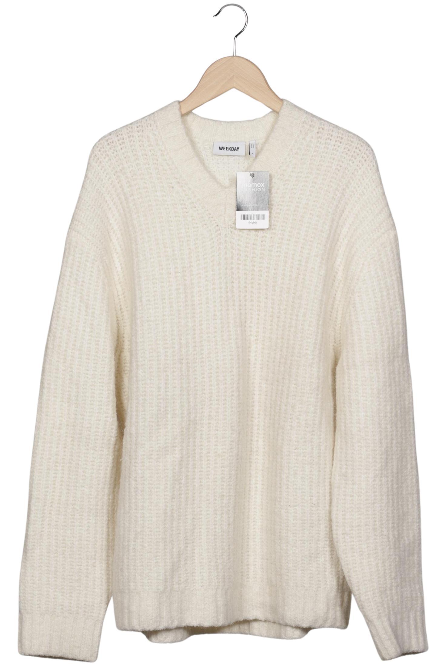 

Weekday Damen Pullover, cremeweiß, Gr. 38
