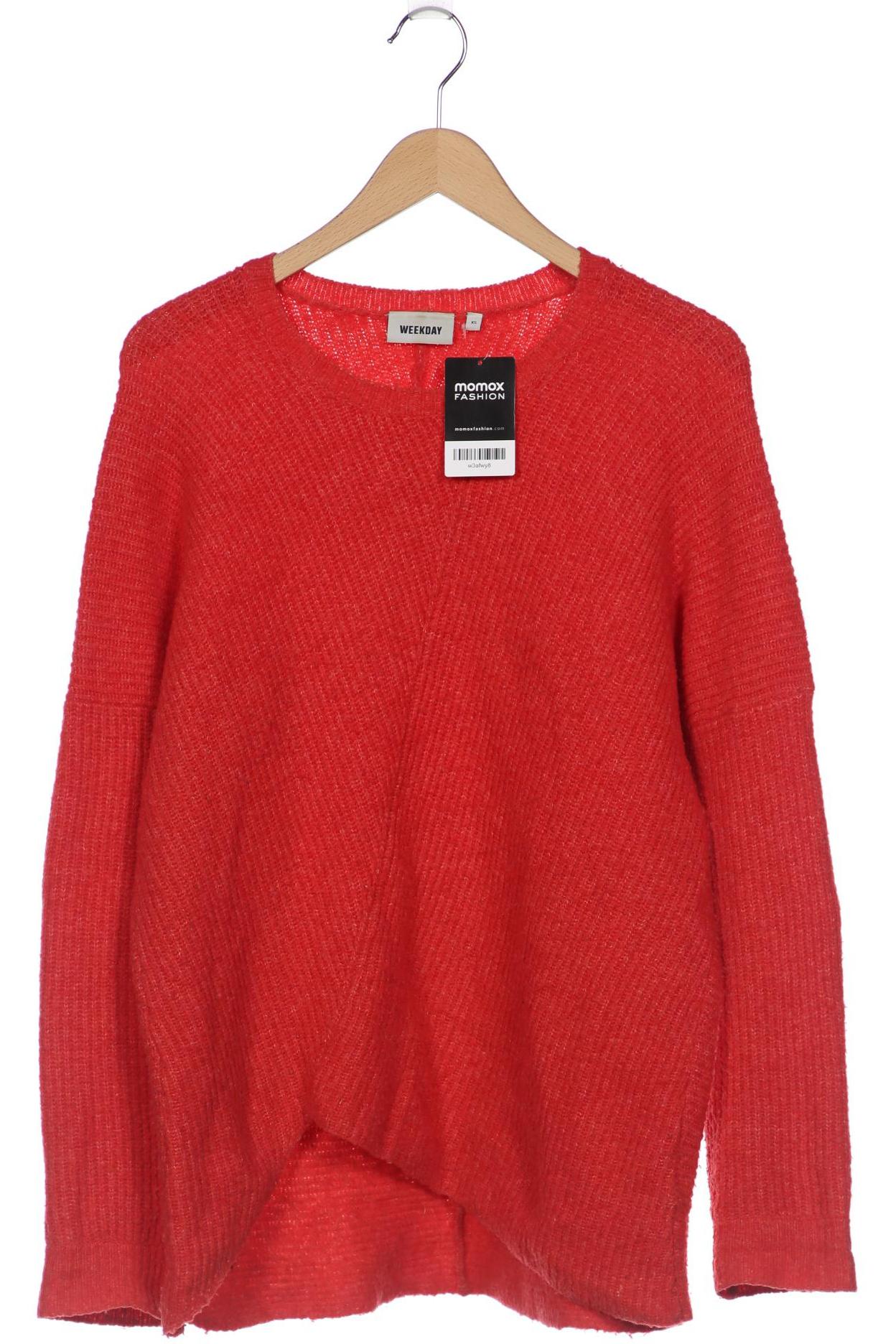 

Weekday Damen Pullover, rot, Gr. 34