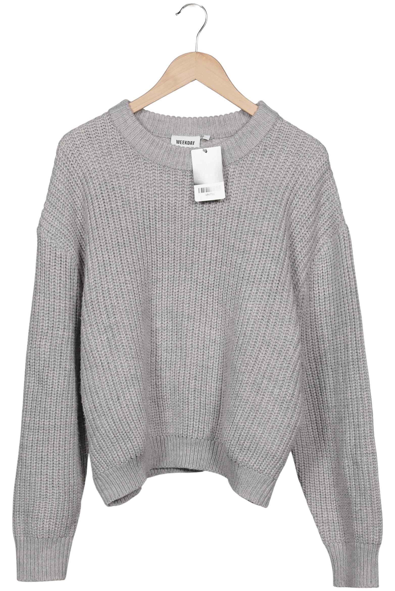 

Weekday Damen Pullover, grau, Gr. 38