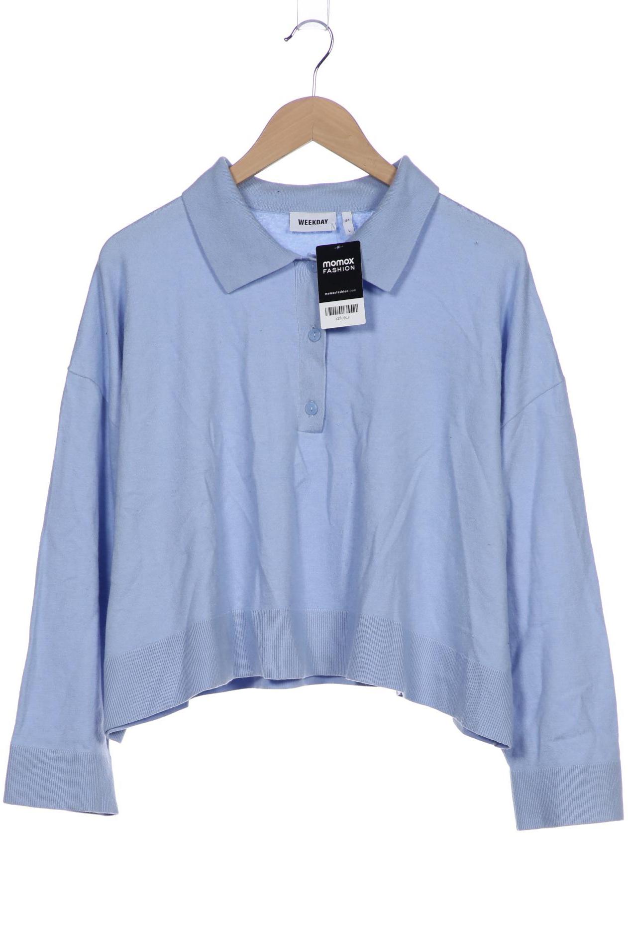 

Weekday Damen Pullover, hellblau, Gr. 42