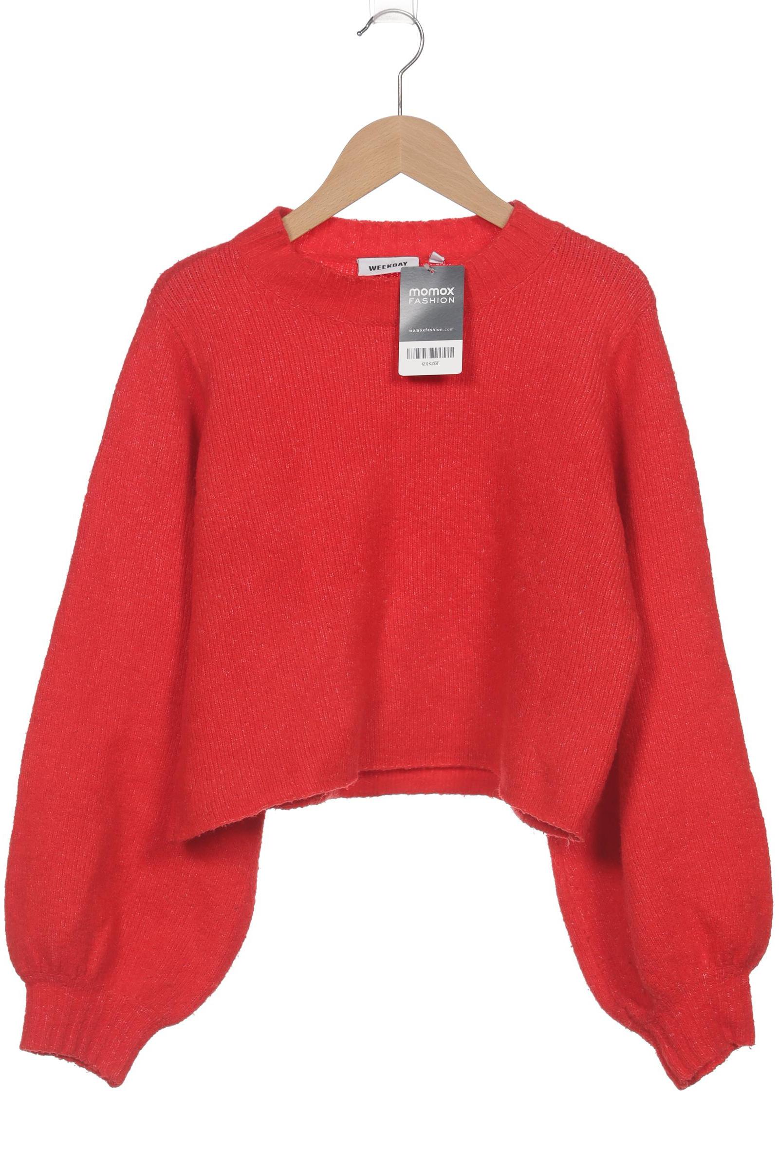 

Weekday Damen Pullover, rot, Gr. 38