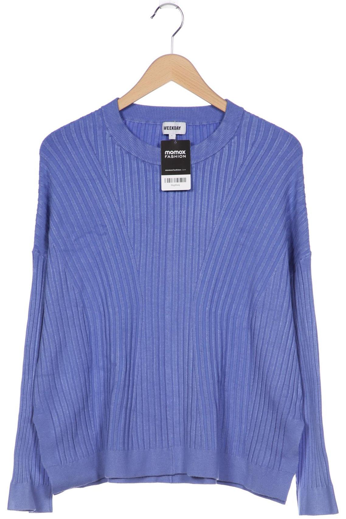 

Weekday Damen Pullover, blau, Gr. 42