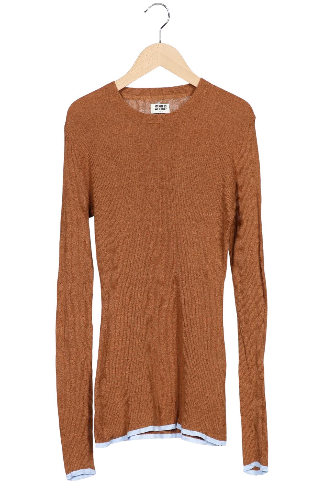 

Weekday Damen Pullover, braun, Gr. 36