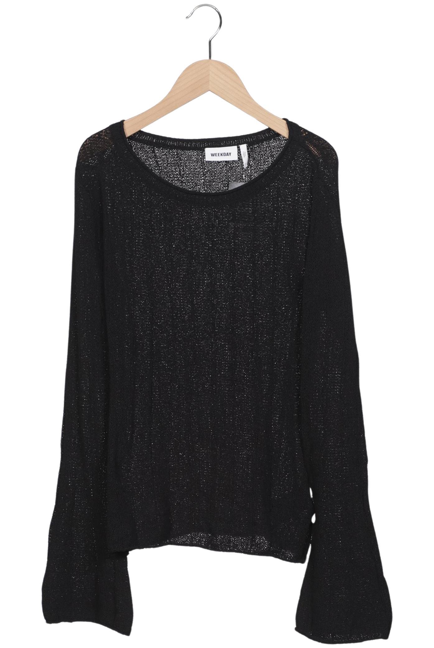 

Weekday Damen Pullover, schwarz, Gr. 36