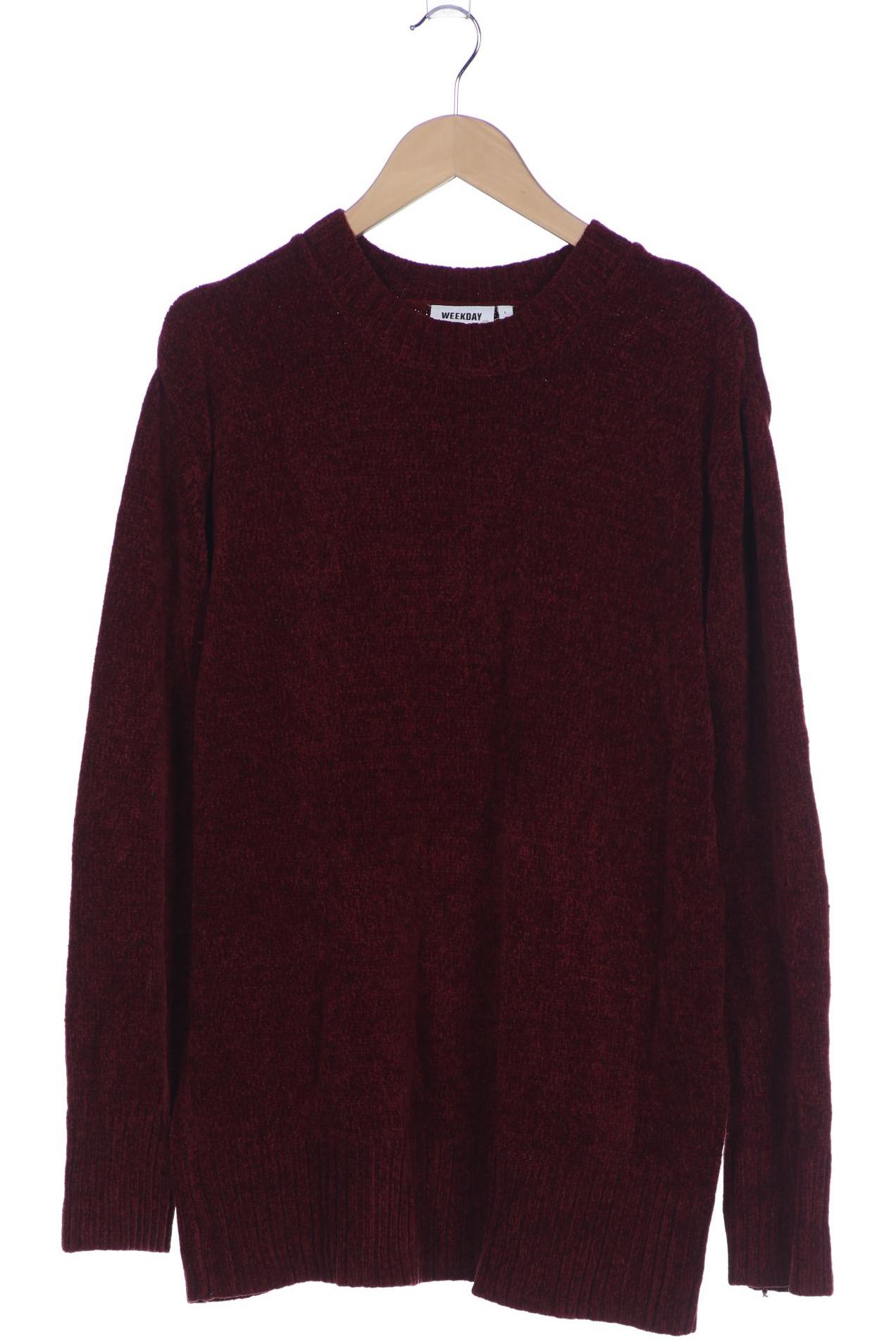 

Weekday Damen Pullover, bordeaux, Gr. 42