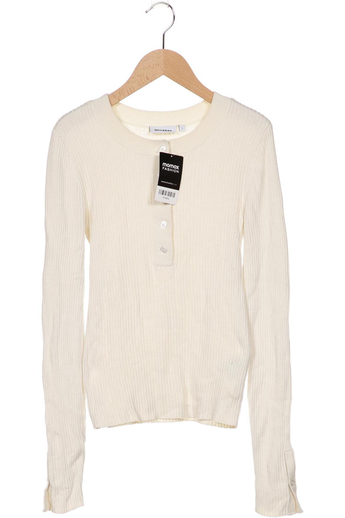 

Weekday Damen Pullover, cremeweiß