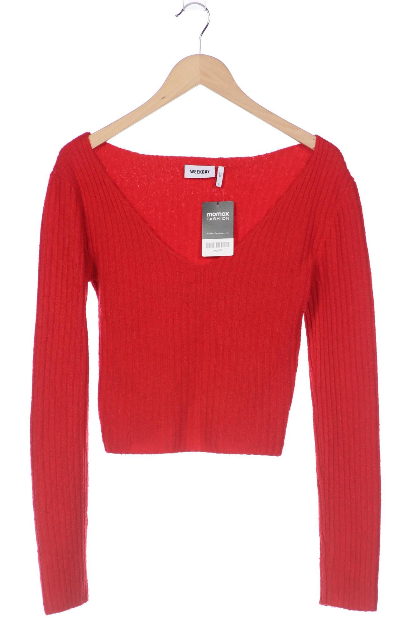 

Weekday Damen Pullover, rot