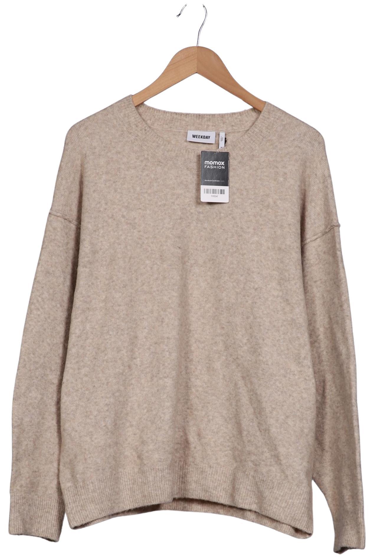 

Weekday Damen Pullover, beige, Gr. 38