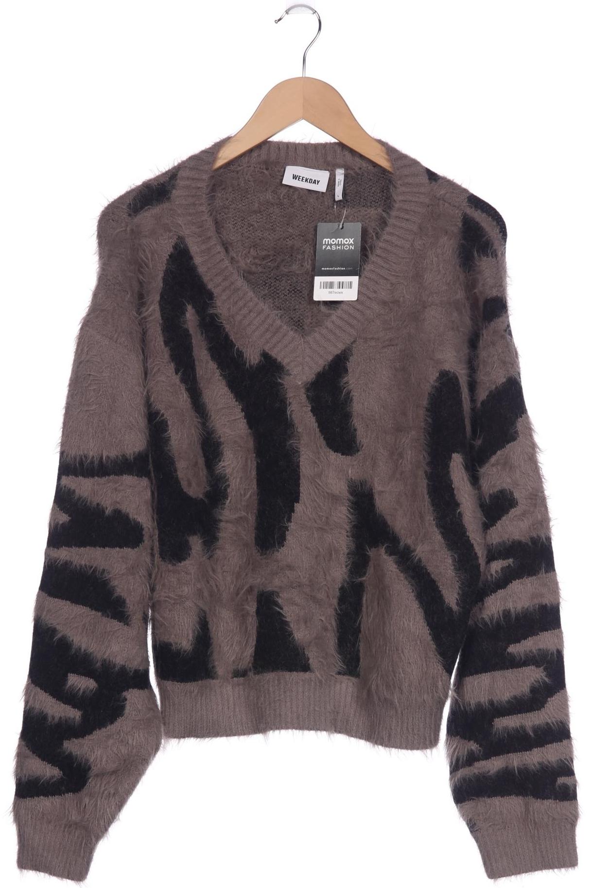 

Weekday Damen Pullover, braun, Gr. 42