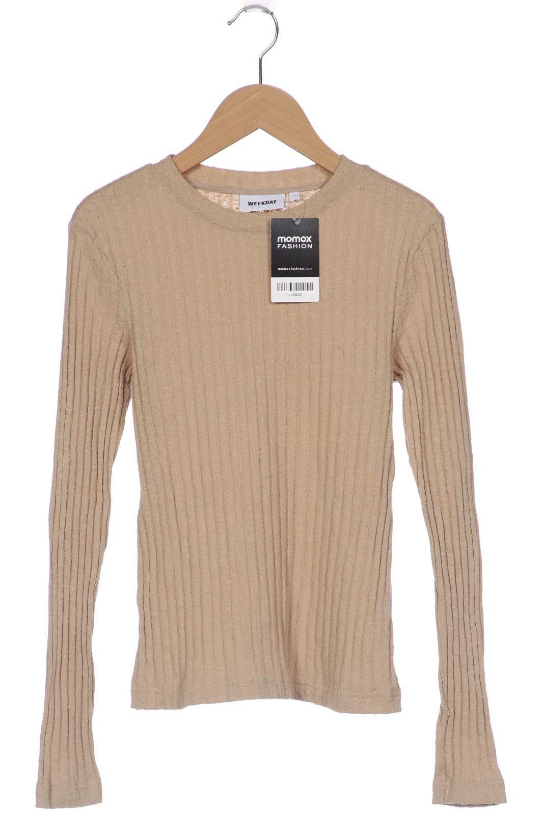 

Weekday Damen Pullover, beige, Gr. 36