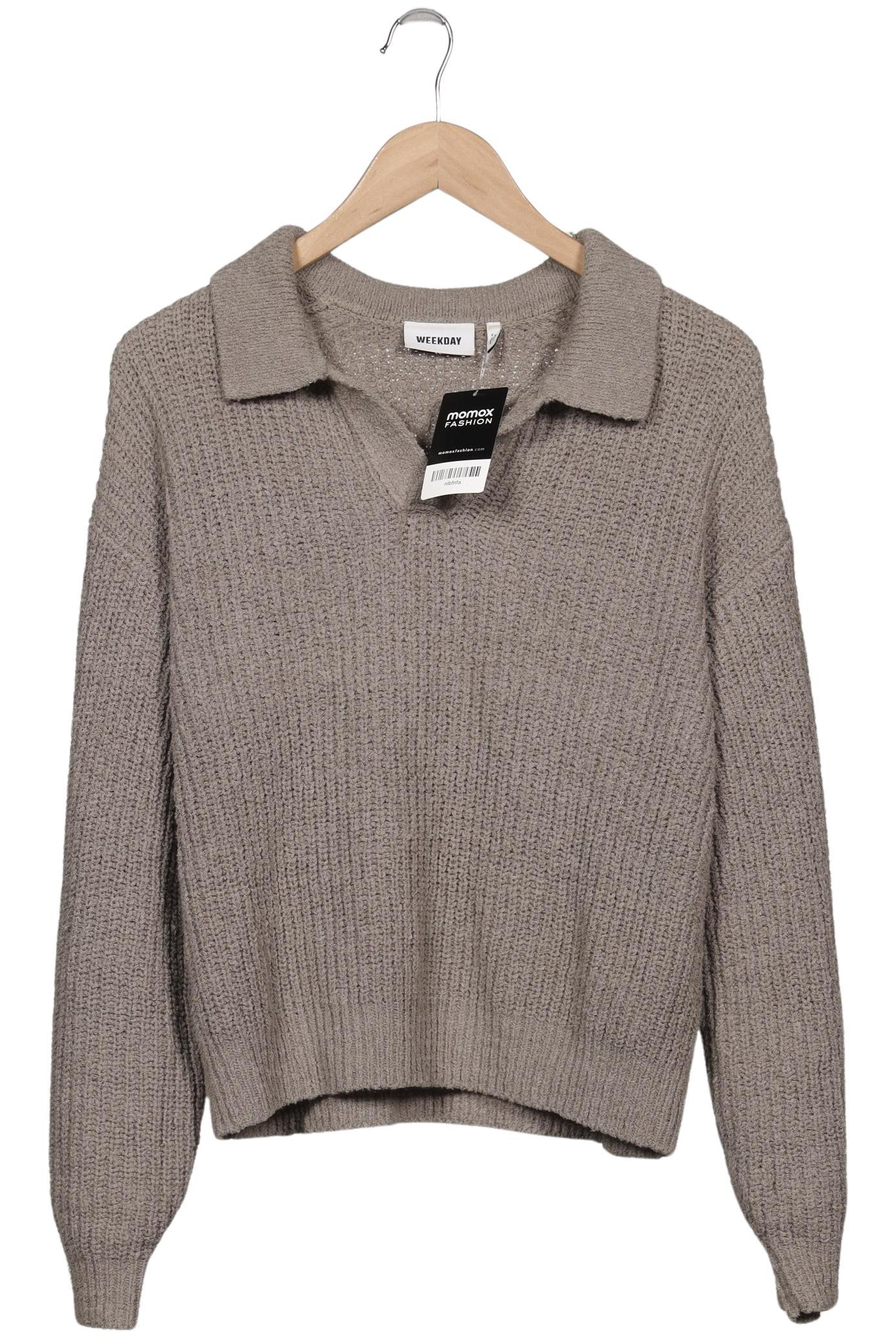 

Weekday Damen Pullover, beige, Gr. 36