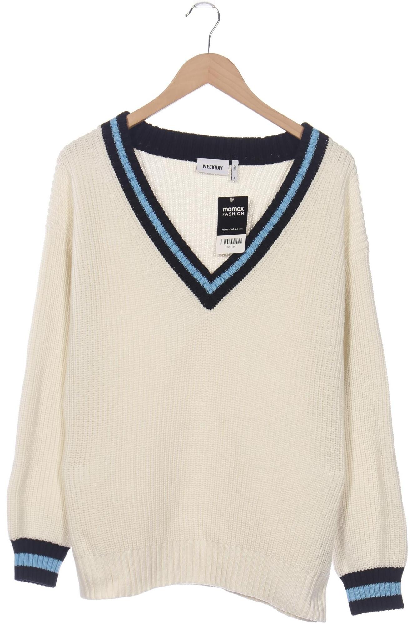 

Weekday Damen Pullover, cremeweiß, Gr. 36