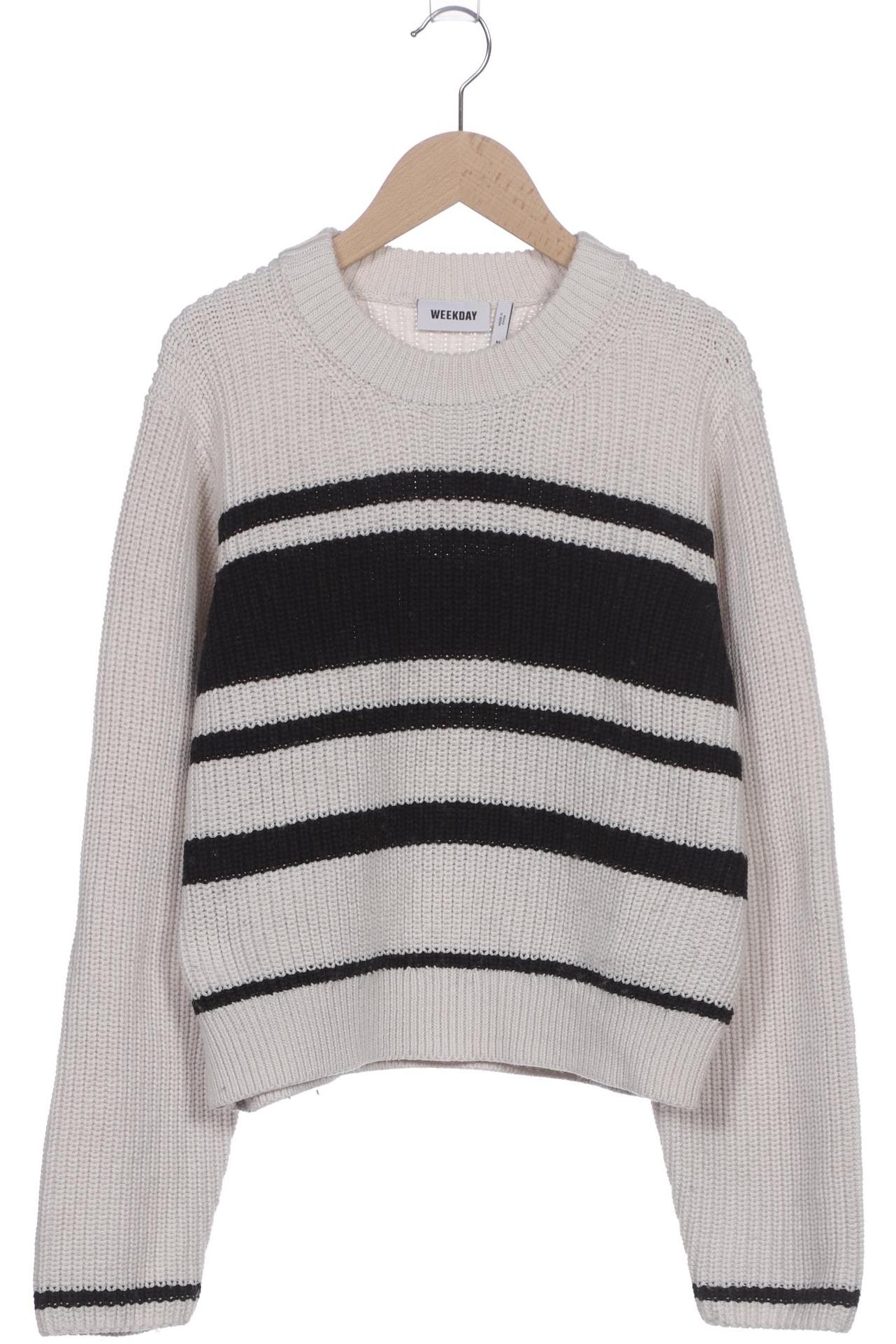 

Weekday Damen Pullover, cremeweiß, Gr. 38