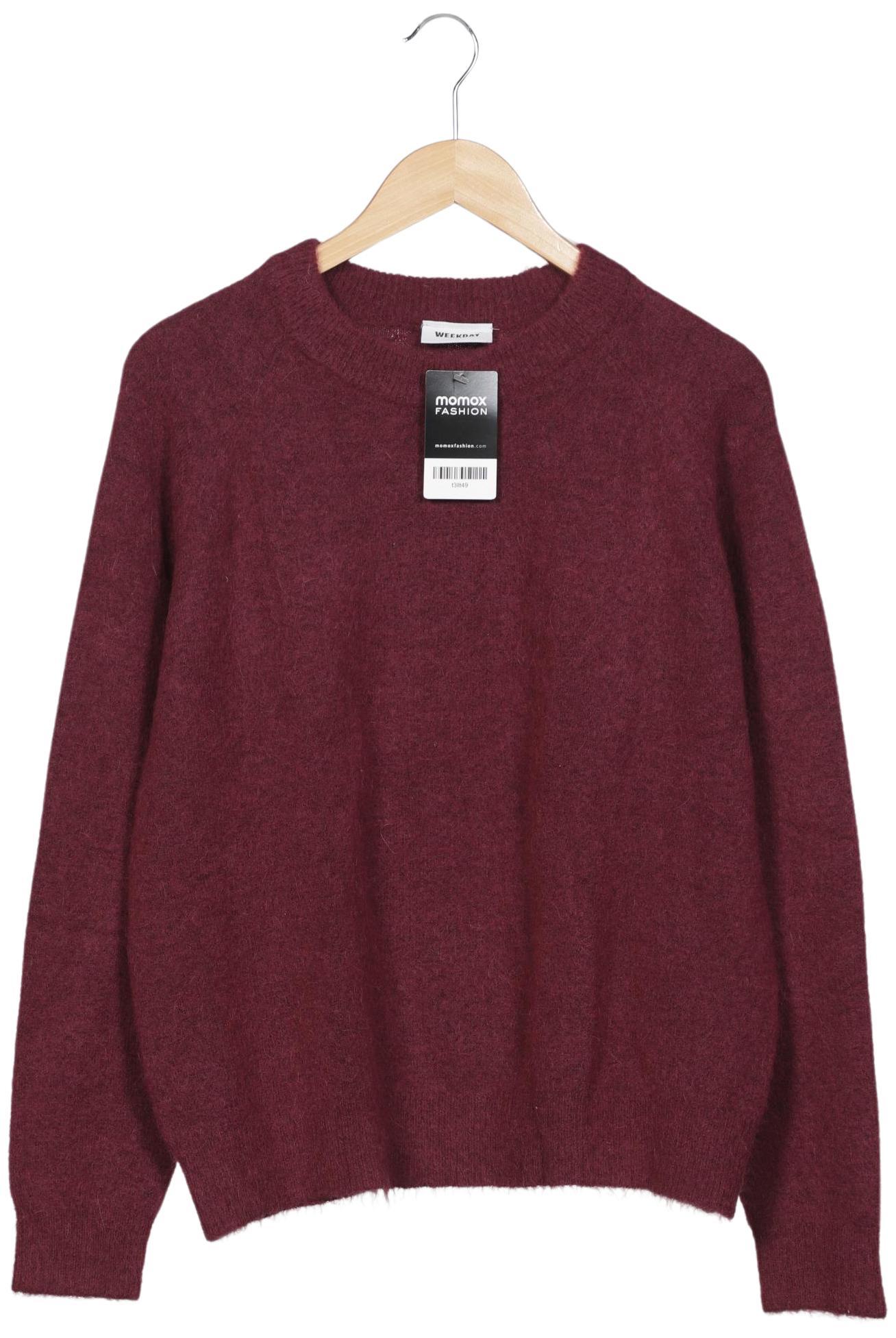 

Weekday Damen Pullover, bordeaux, Gr. 38