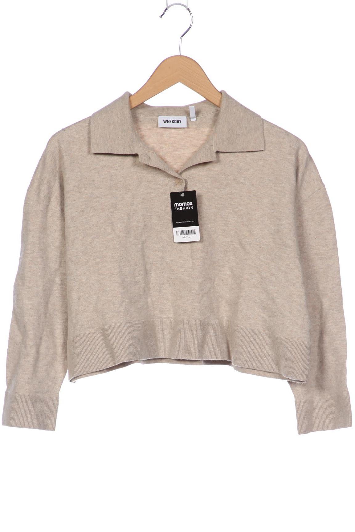 

Weekday Damen Pullover, beige, Gr. 34