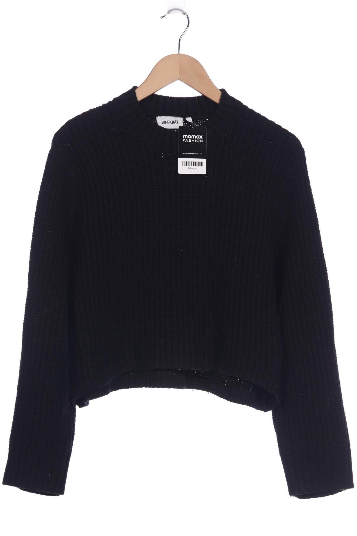 

Weekday Damen Pullover, schwarz, Gr. 34