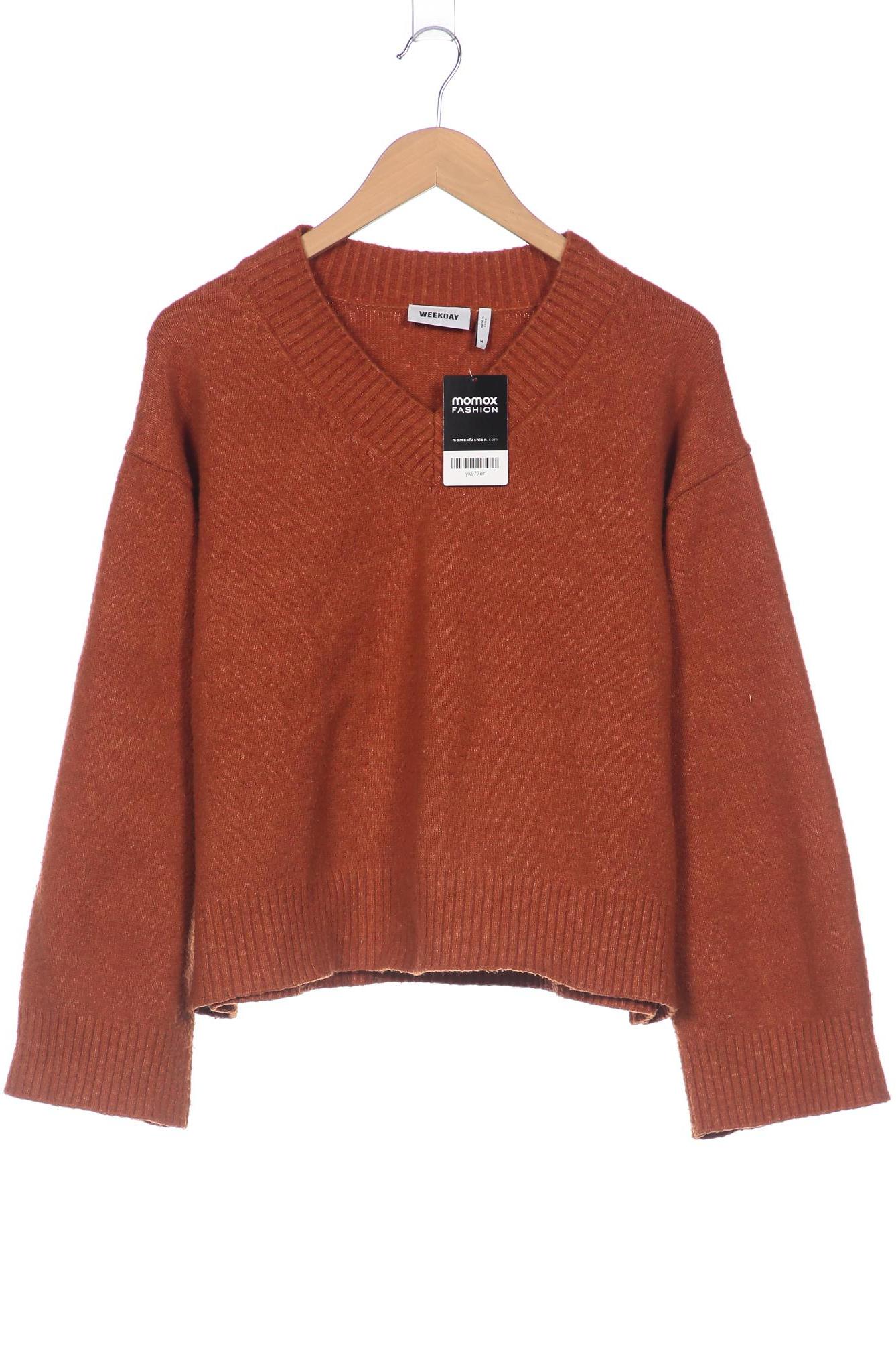 

Weekday Damen Pullover, orange, Gr. 38