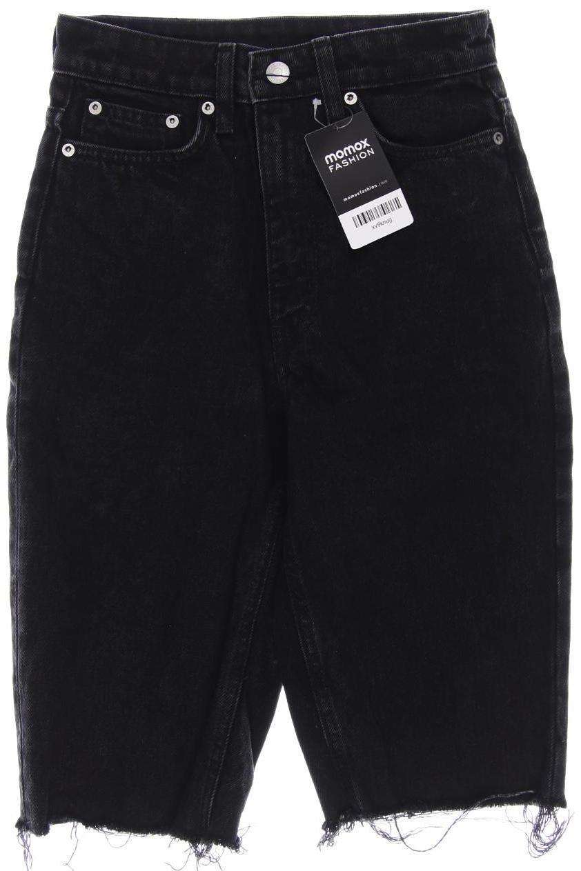 

Weekday Damen Shorts, schwarz, Gr. 34