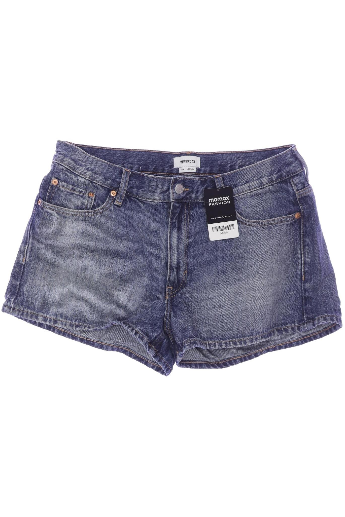 

Weekday Damen Shorts, marineblau, Gr. 30