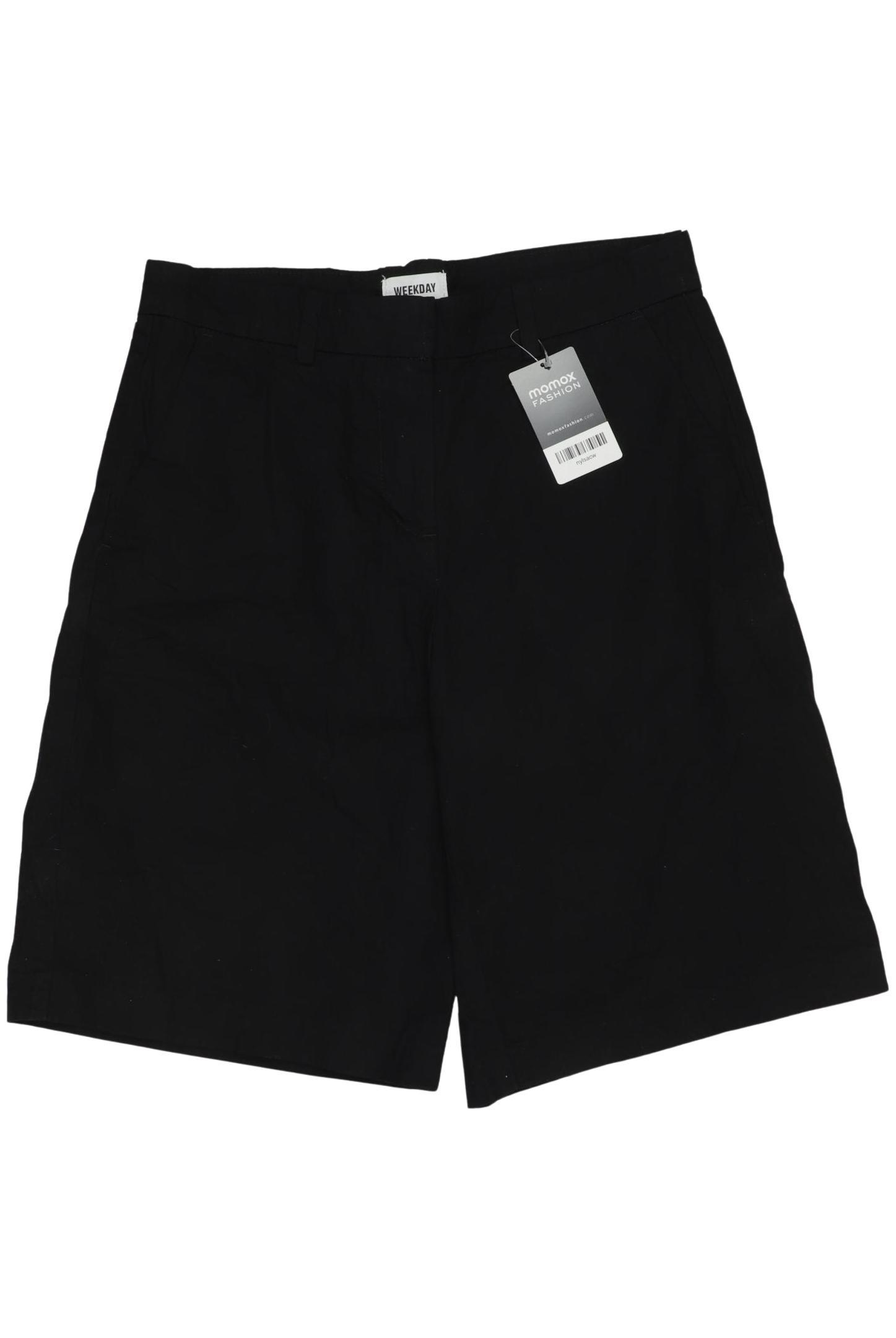 

Weekday Damen Shorts, schwarz, Gr. 36