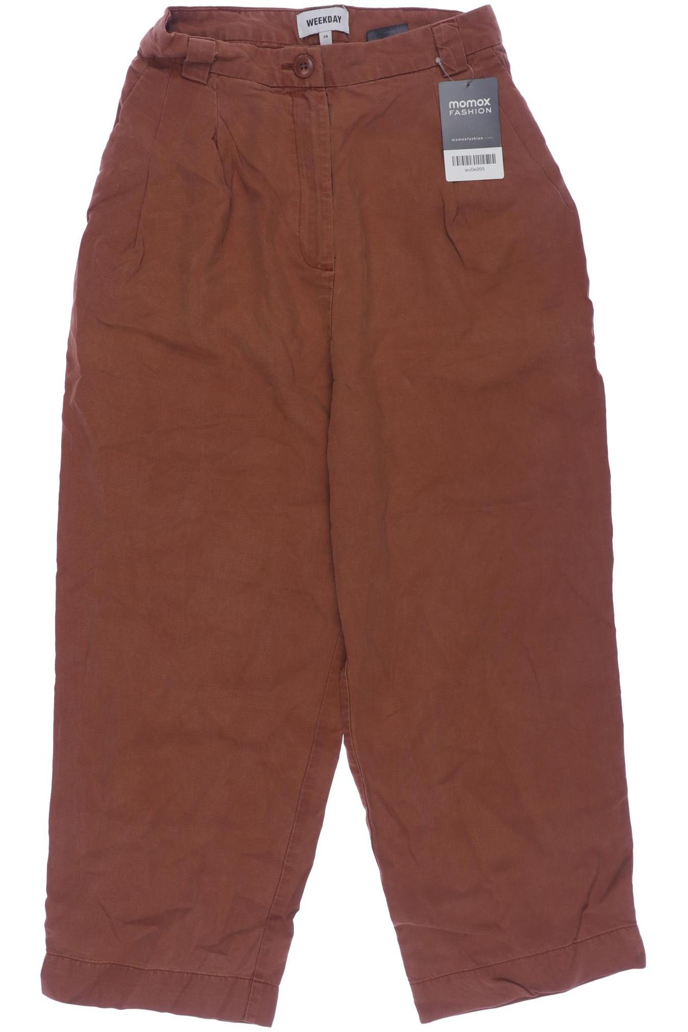 

Weekday Damen Stoffhose, orange, Gr. 34