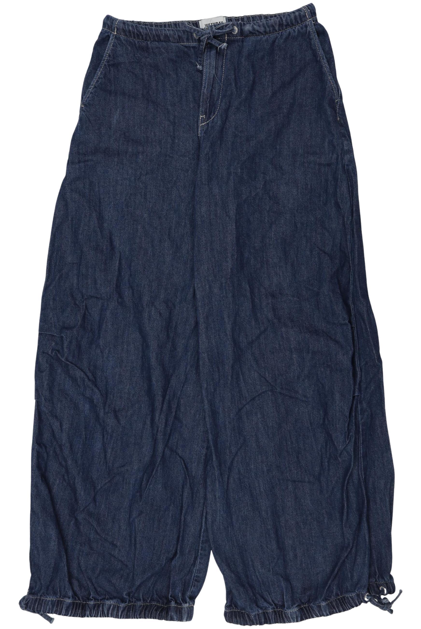 

Weekday Damen Stoffhose, marineblau, Gr. 0