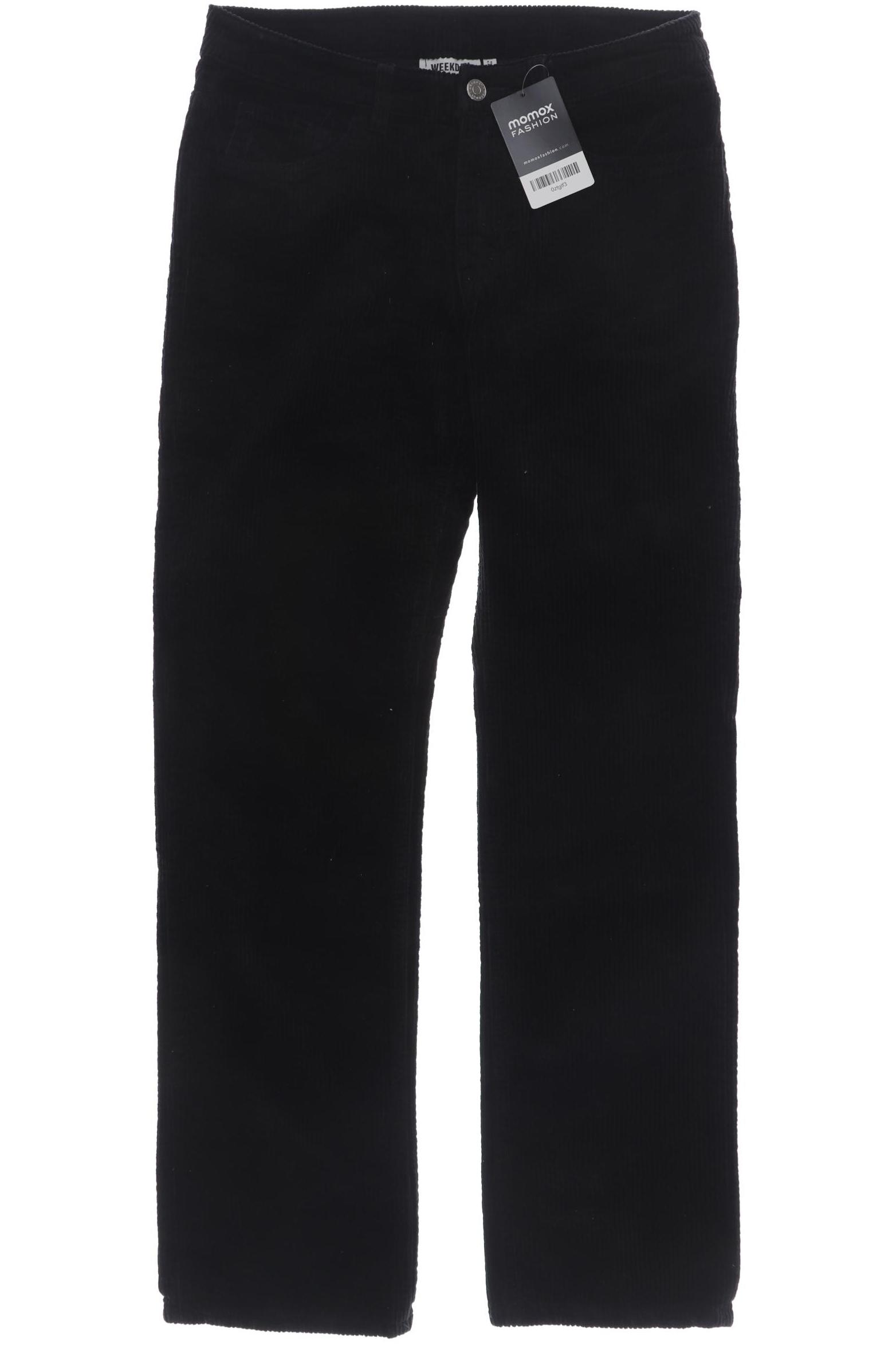

Weekday Damen Stoffhose, schwarz