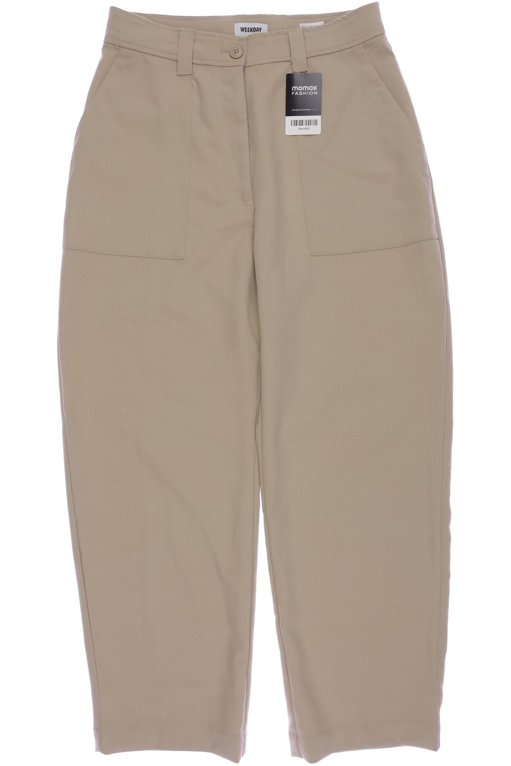 

Weekday Damen Stoffhose, beige, Gr. 40