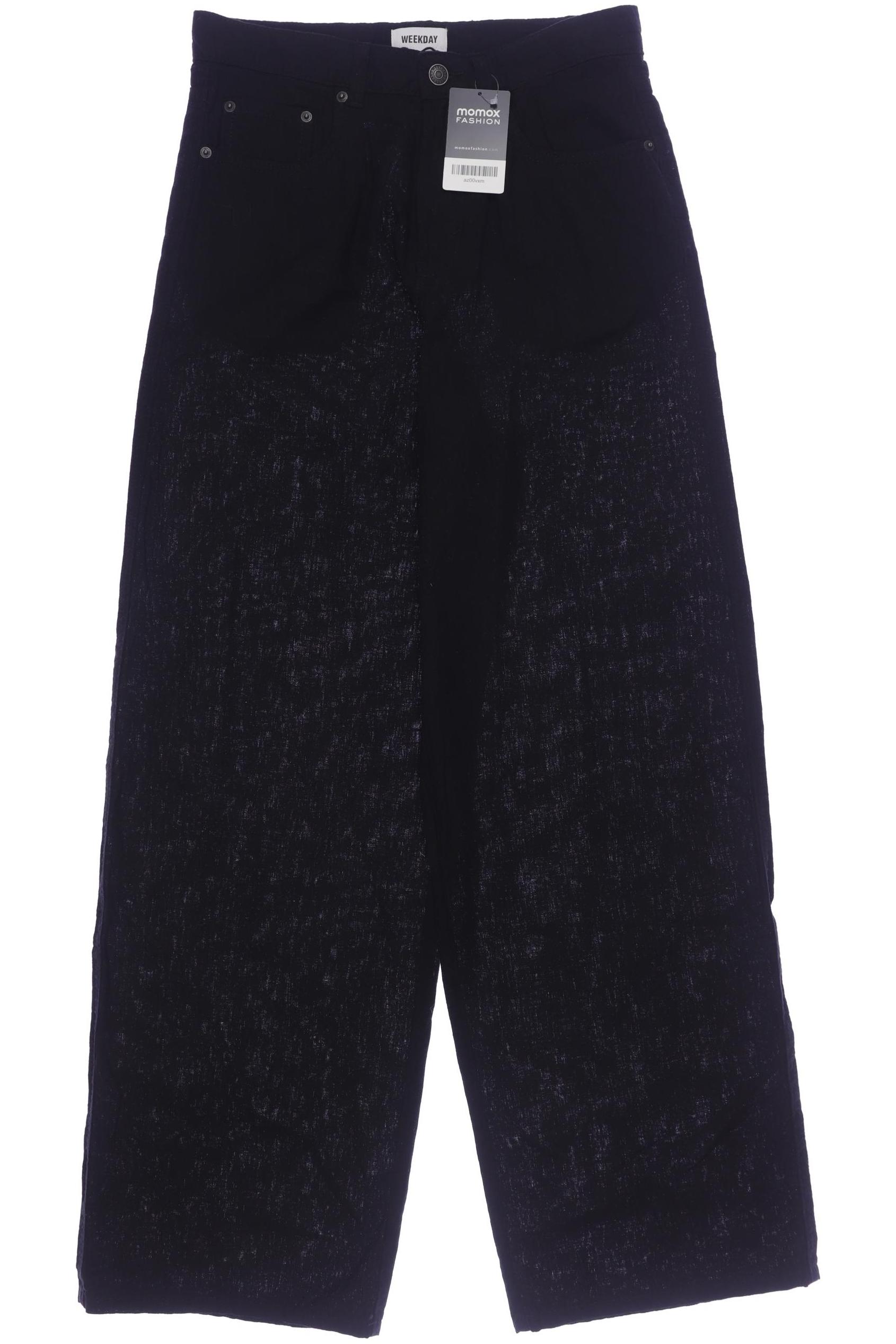 

Weekday Damen Stoffhose, schwarz, Gr. 36