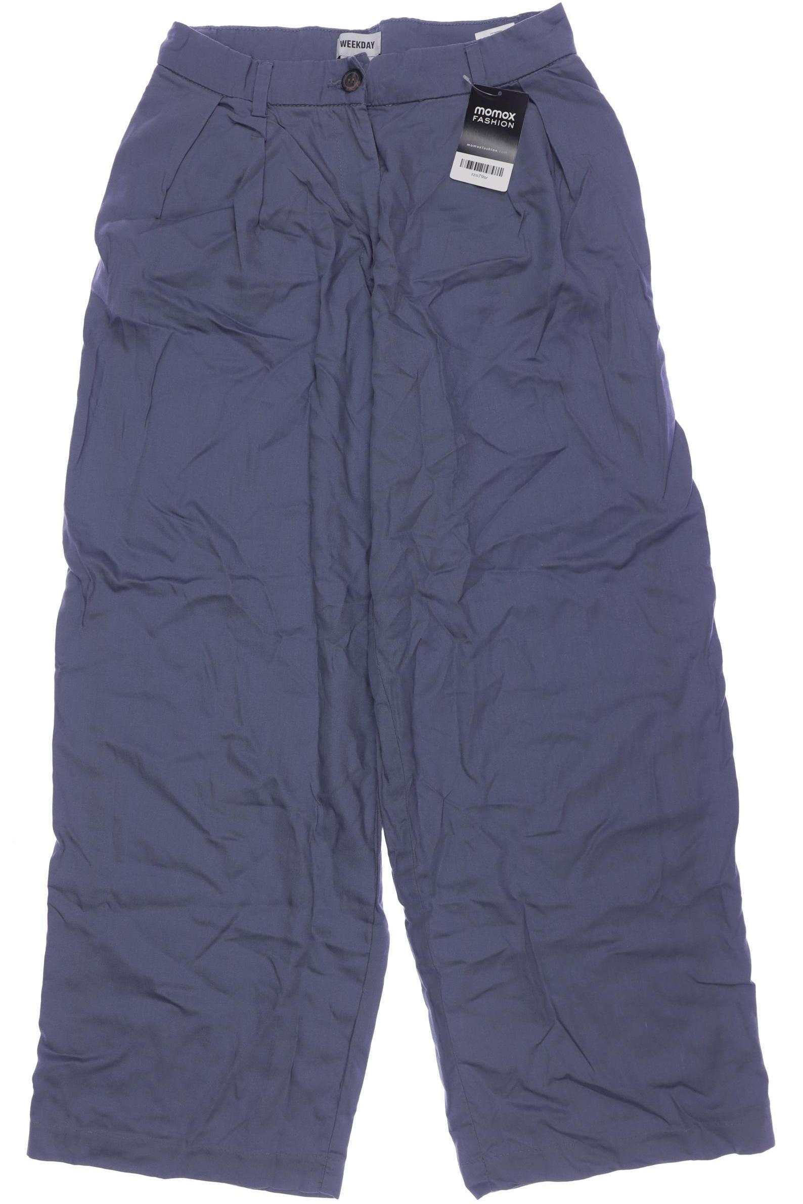

Weekday Damen Stoffhose, blau, Gr. 36