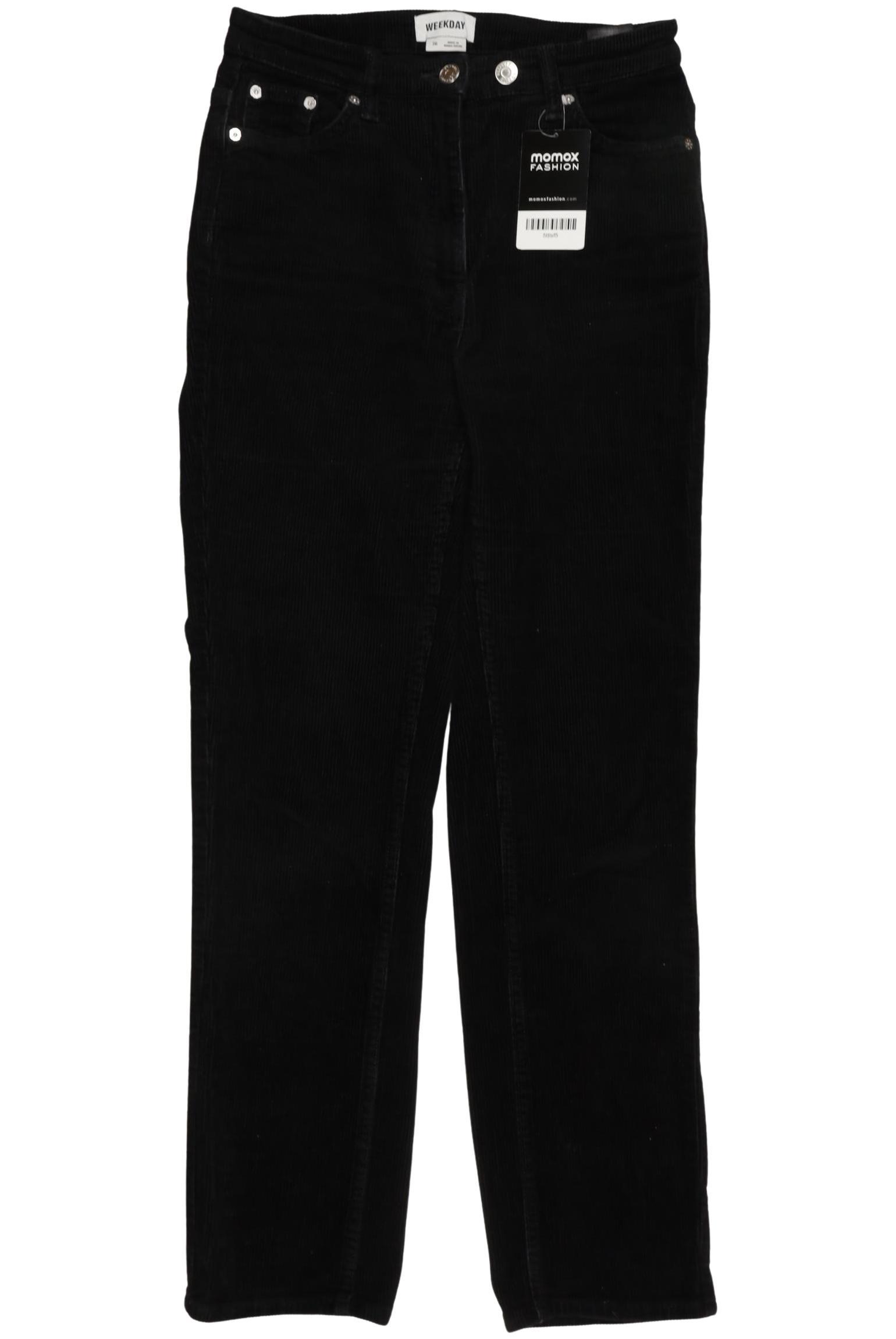 

Weekday Damen Stoffhose, schwarz, Gr. 36
