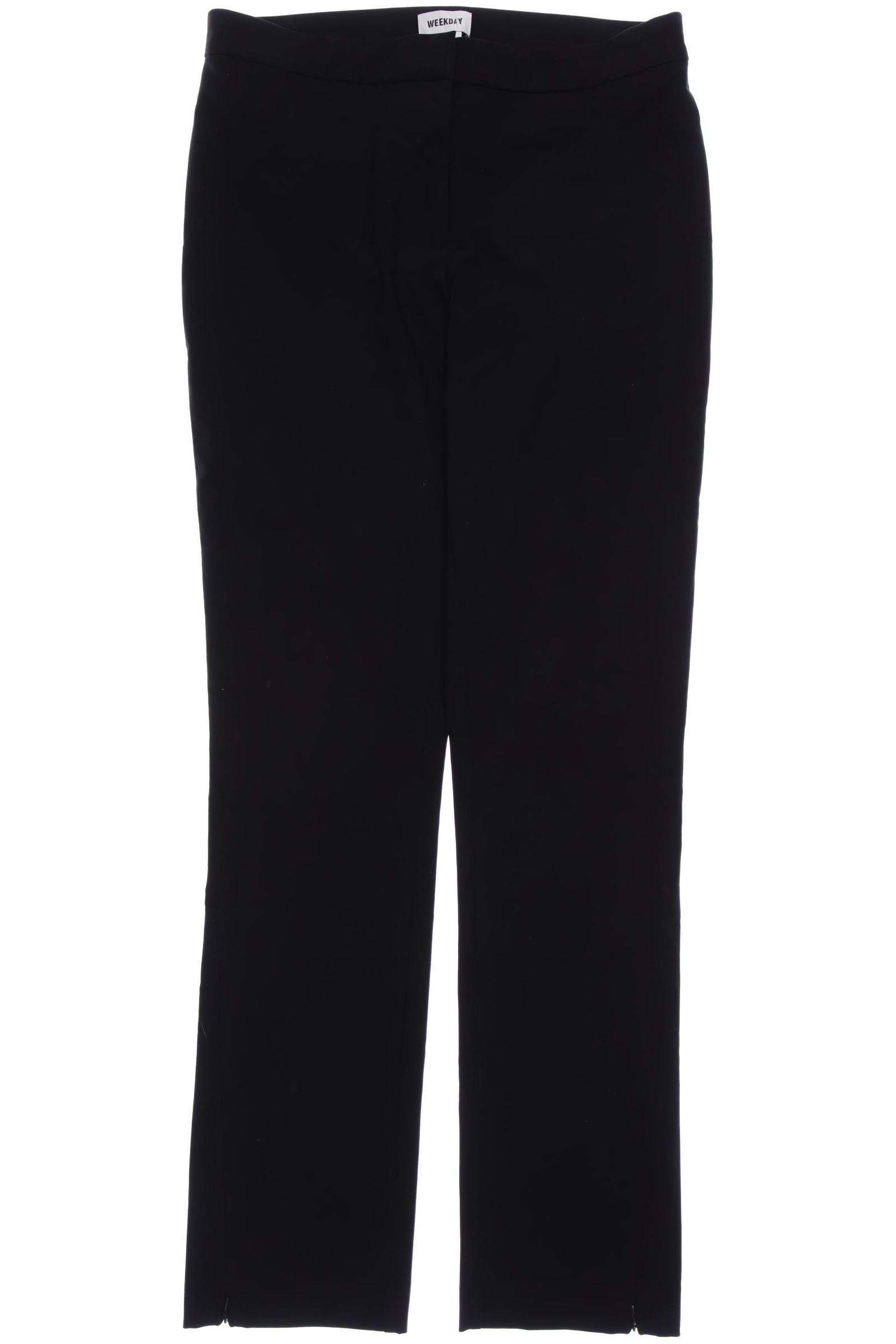 

Weekday Damen Stoffhose, schwarz