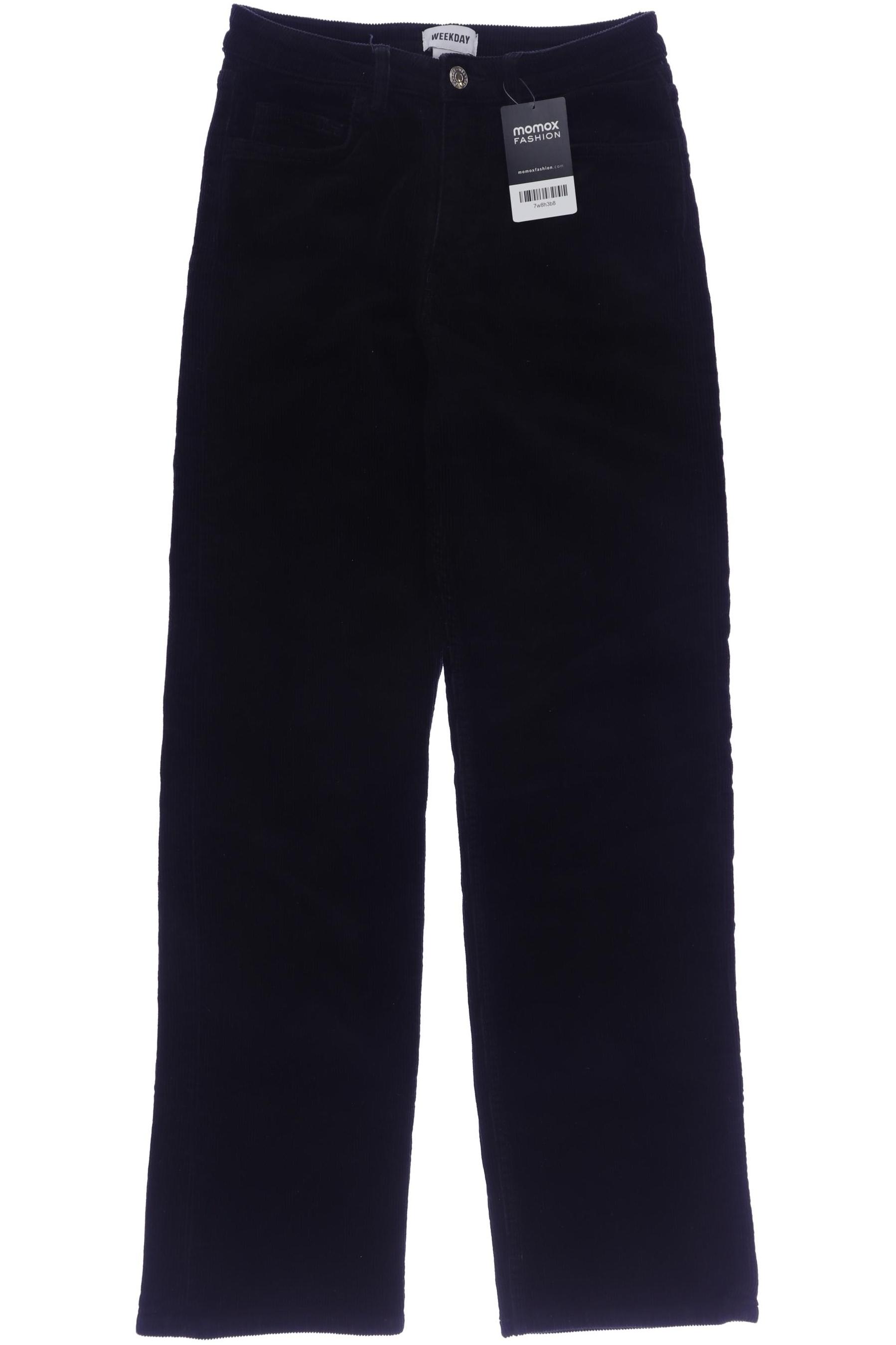 

Weekday Damen Stoffhose, schwarz, Gr. 36