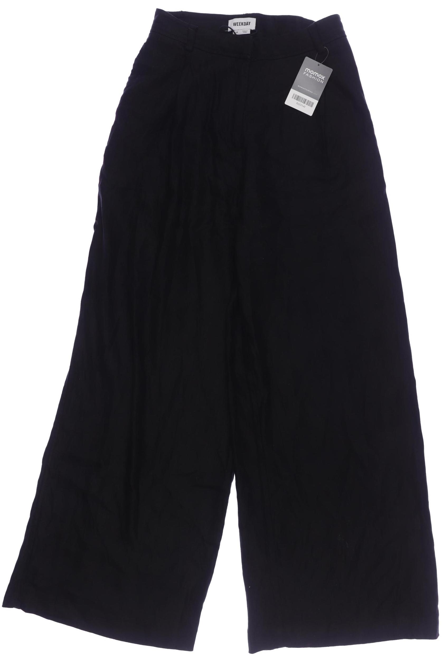 

Weekday Damen Stoffhose, schwarz, Gr. 34