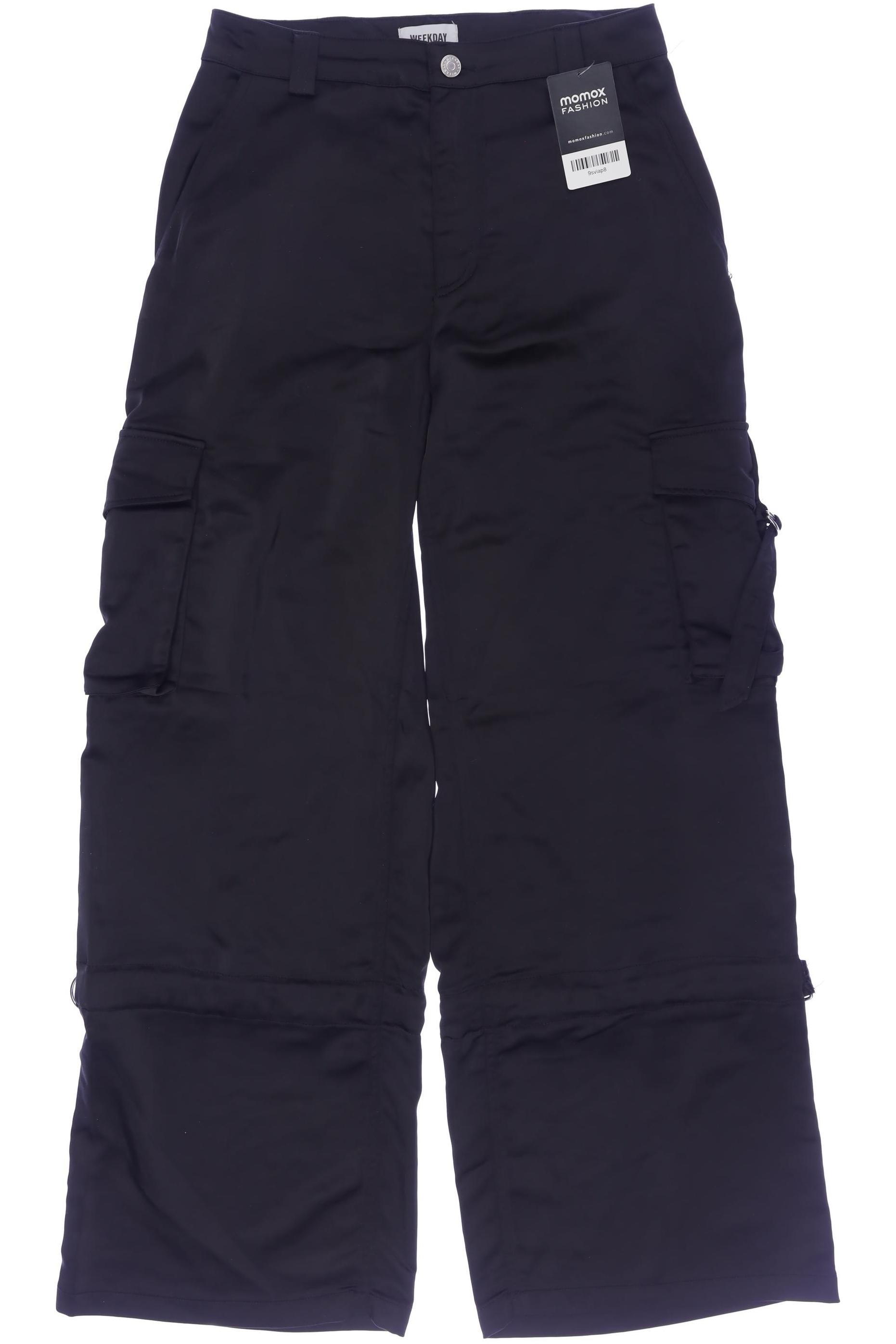 

Weekday Damen Stoffhose, schwarz, Gr. 36