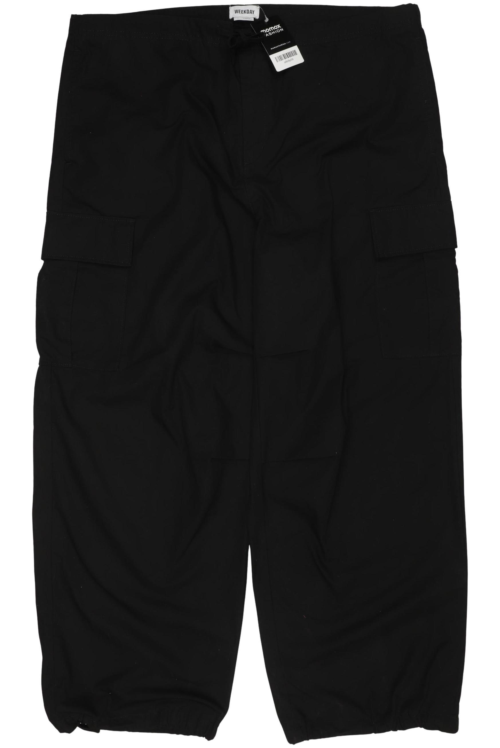 

Weekday Damen Stoffhose, schwarz, Gr. 0