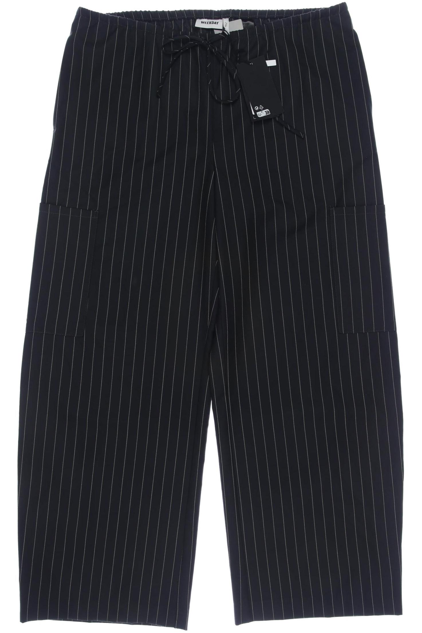 

Weekday Damen Stoffhose, schwarz, Gr. 0