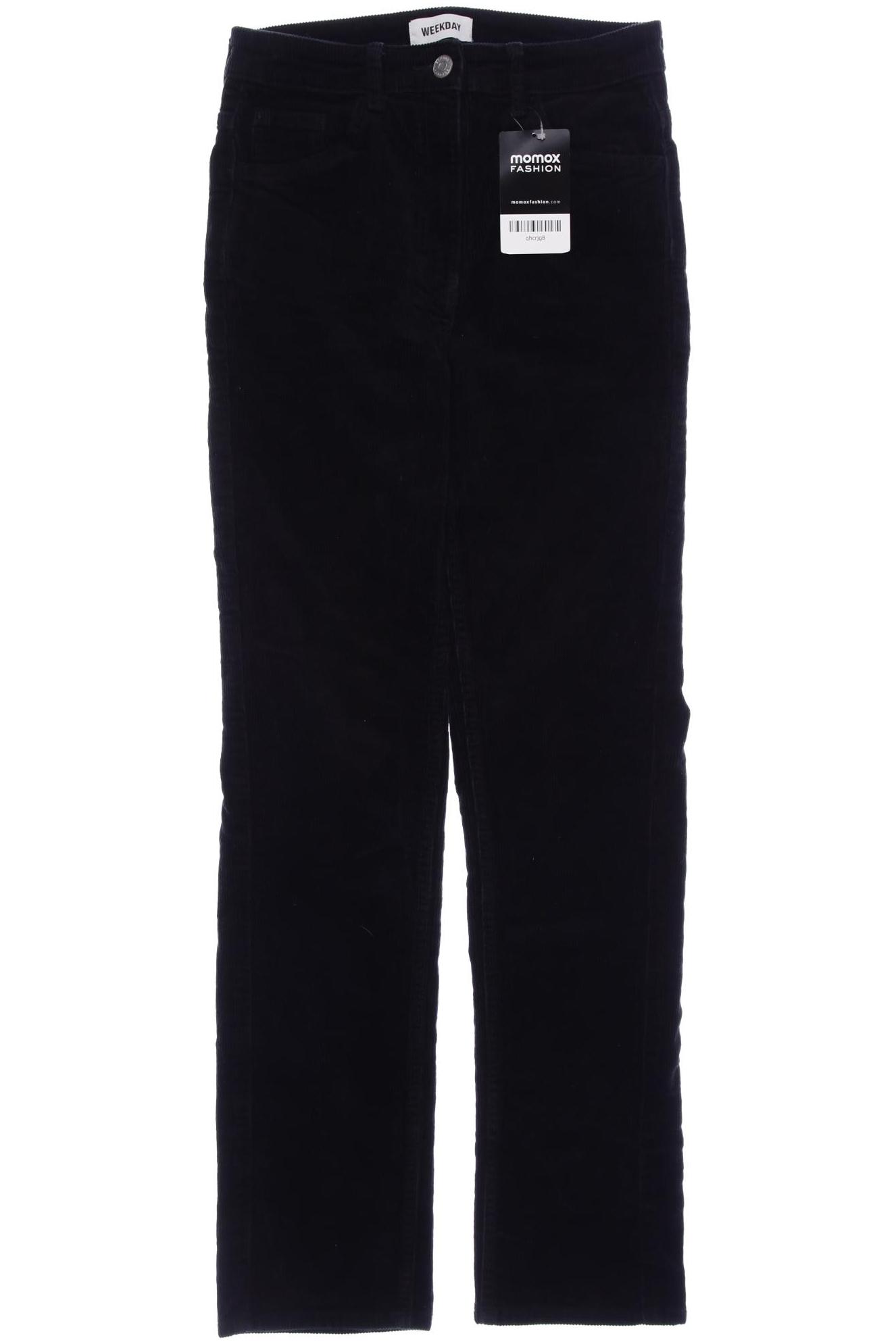 

Weekday Damen Stoffhose, schwarz, Gr. 34