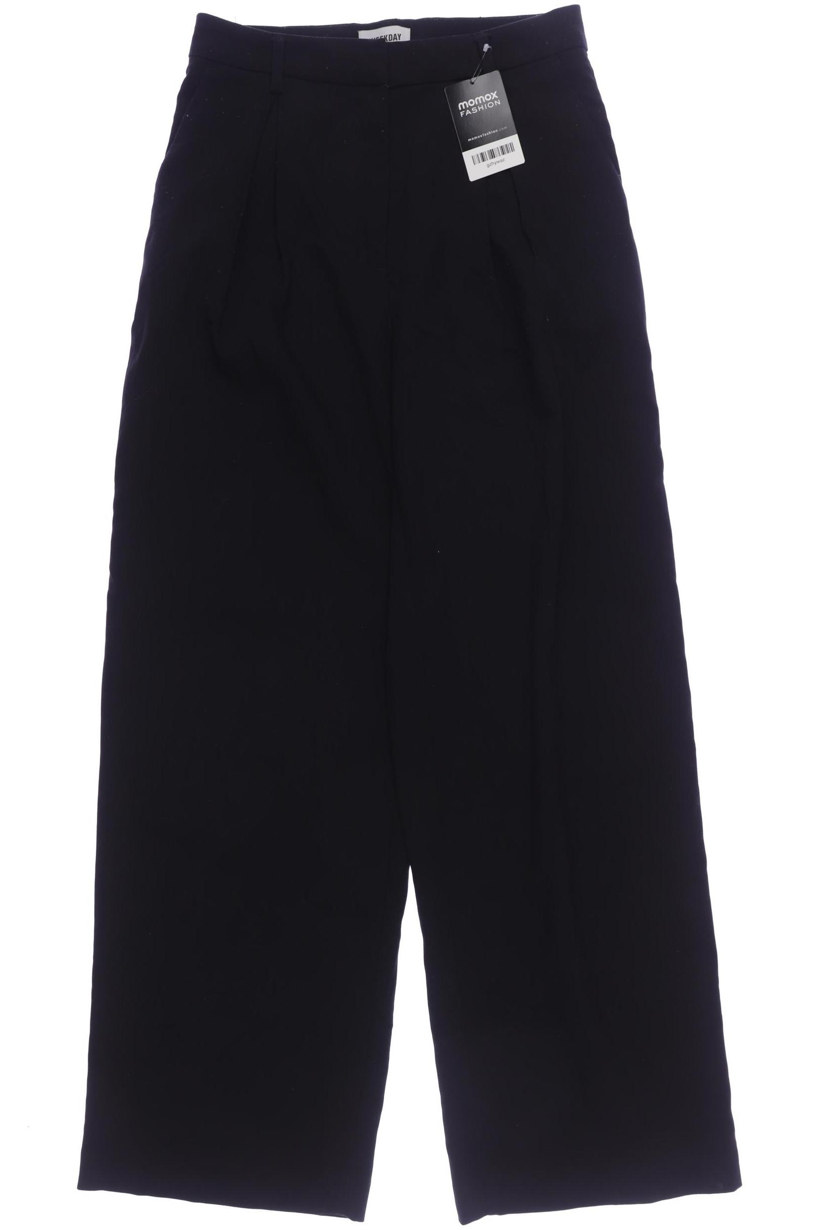 

Weekday Damen Stoffhose, schwarz, Gr. 36