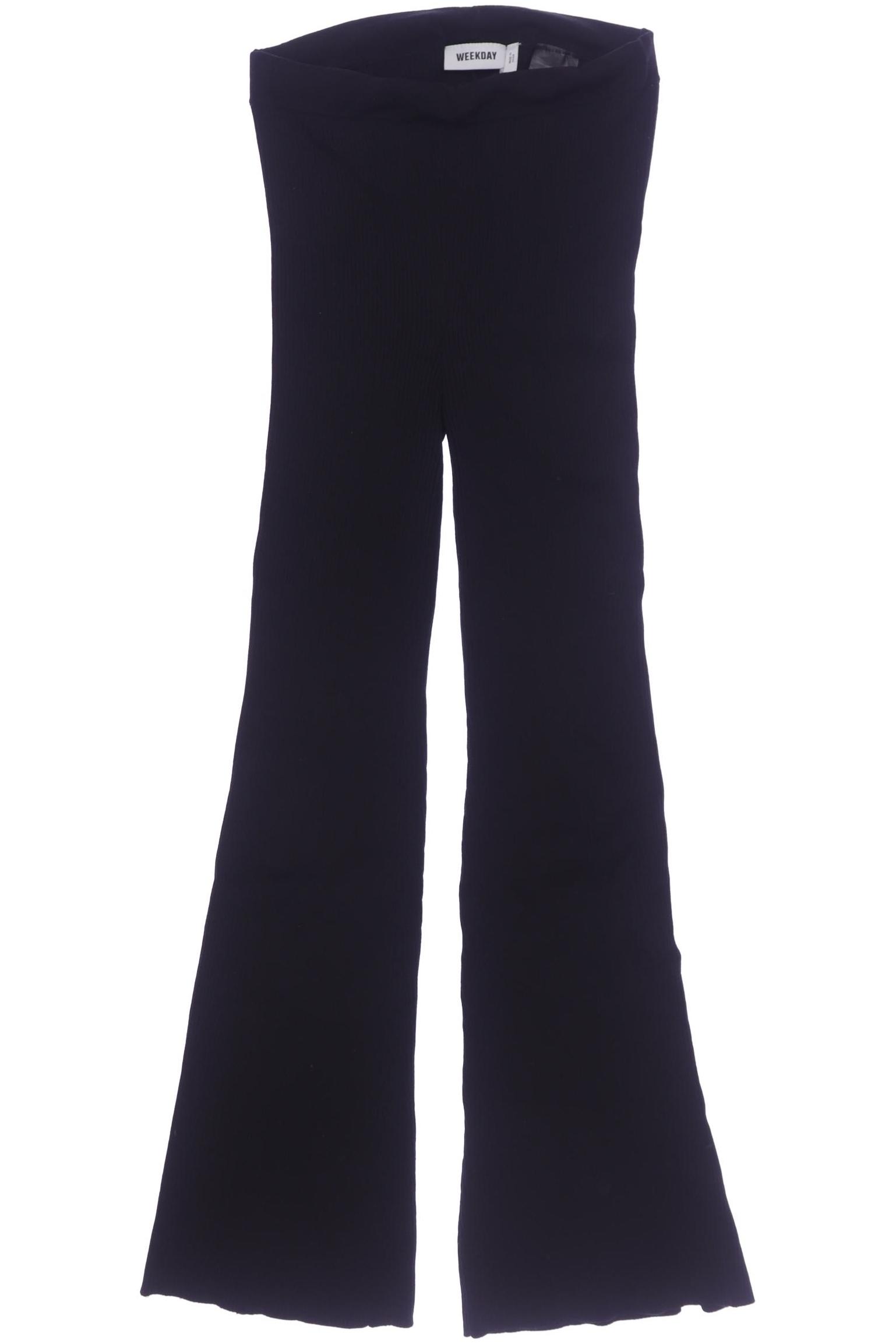 

Weekday Damen Stoffhose, schwarz, Gr. 0