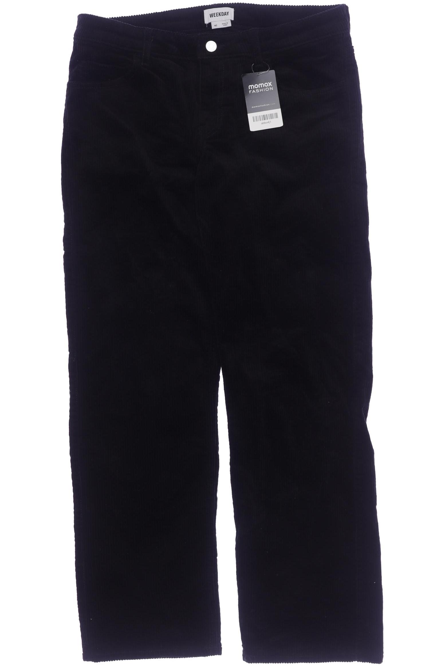 

Weekday Damen Stoffhose, schwarz, Gr. 42
