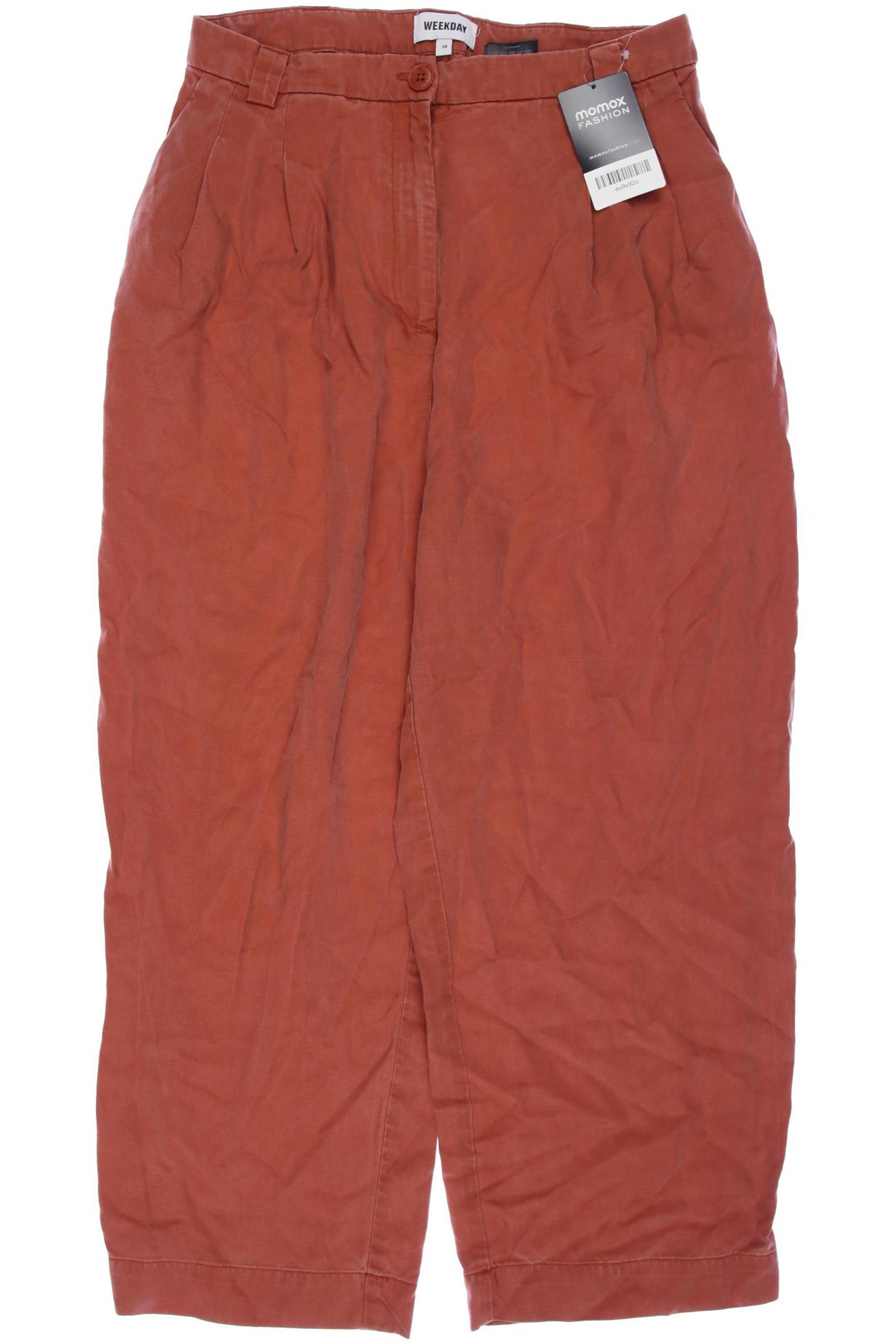 

Weekday Damen Stoffhose, orange, Gr. 38