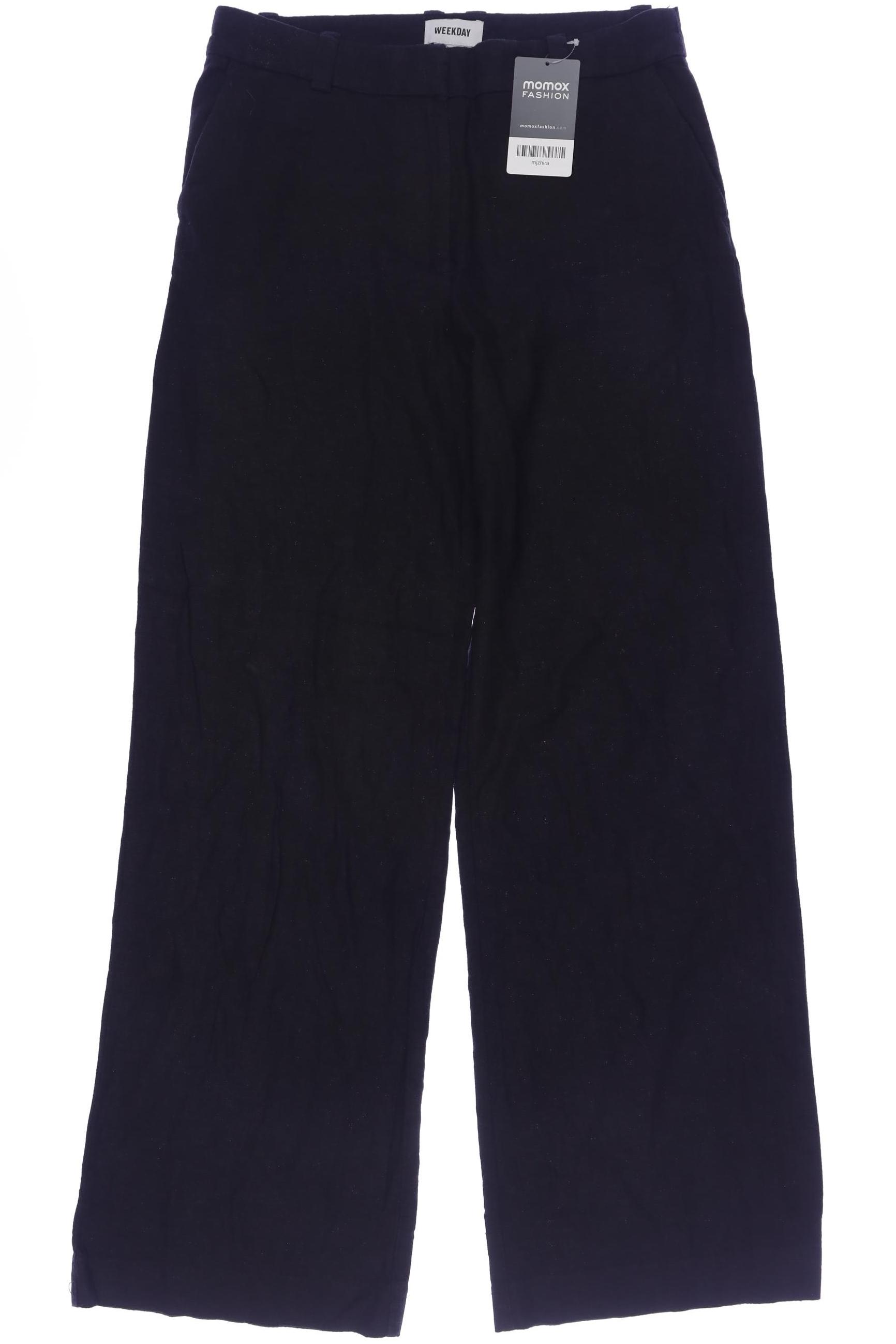 

Weekday Damen Stoffhose, schwarz, Gr. 34
