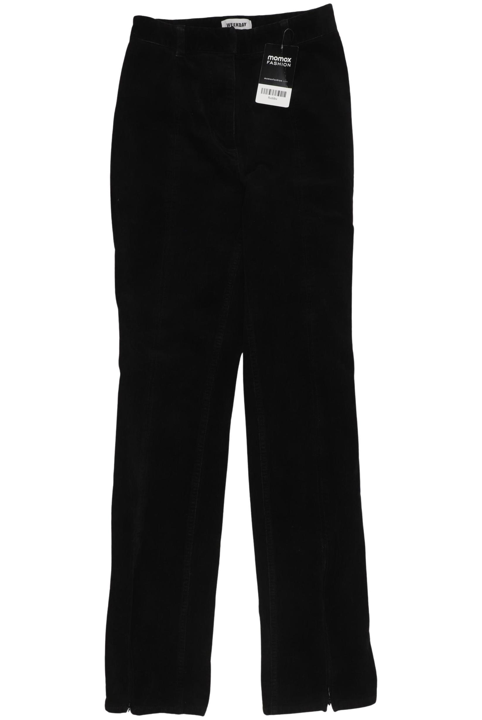 

Weekday Damen Stoffhose, schwarz, Gr. 34